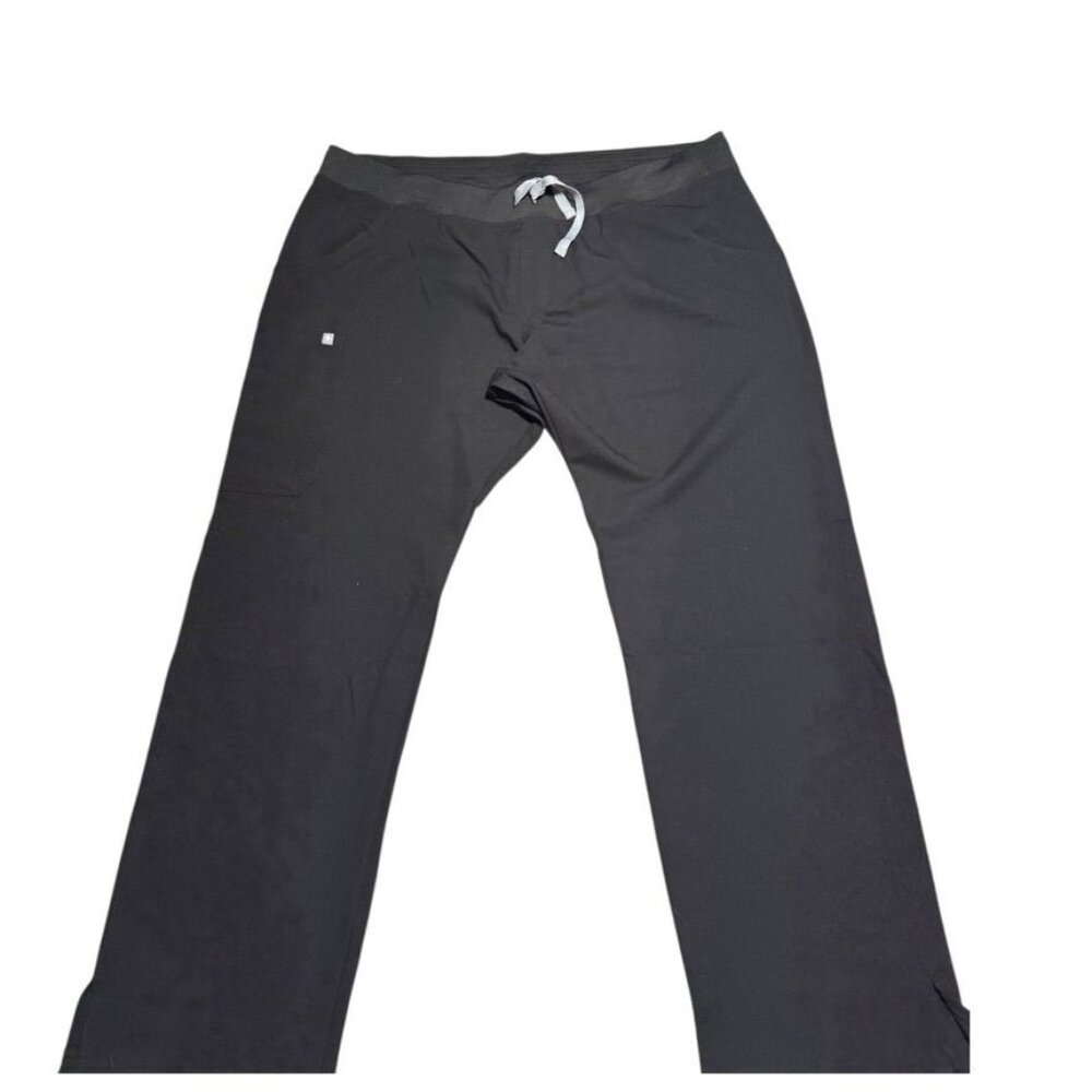 NWT Figs Kade Cargo Scrub Pants Black Size 2XL